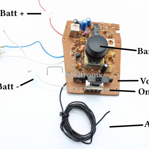 Functional Radio Board Battery Powered - Radio